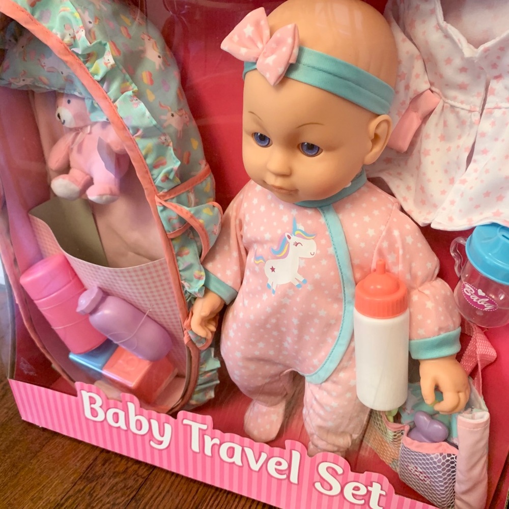 Uneeda Baby Doll Travel Set